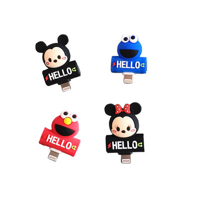 苹果充电听歌神器 卡通二合一转换头的便捷新体验